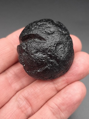 Tektite Philippinite Rizalite 41,54g / 3,5cm Meteorite Impact glass Space rock - Picture 4 of 12