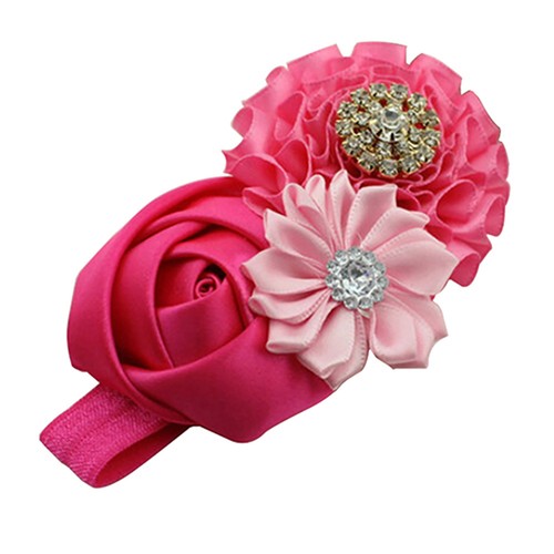 Headband Hair Decor Flower Pendant Cute Headband Floral - Picture 7 of 15