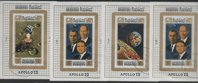 MANAMA 1971 APOLLO 15 SET OF 4 MINT VF NH O.G S/S IMP. (M23 ) | eBay