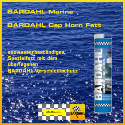BARDAHL Cap Horn Grease - Seewasser beständiges Fett - 400 g Kartusche