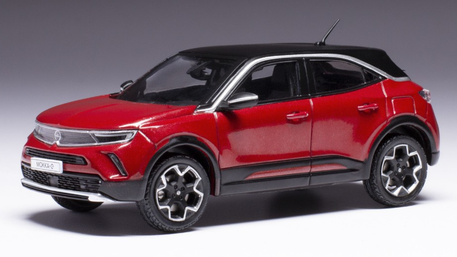 OPEL MOKKA-E 2022 MET.RED IXO 1:43