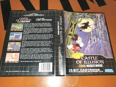 ## Castle of Illusion Starring Mickey Mouse - SEGA Mega Drive / MD Spiel - CIB #