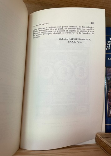 Études européennes Mélanges à V. L. Tapié (Extrait) dedica Madeleine Portemer - Foto 6 di 12