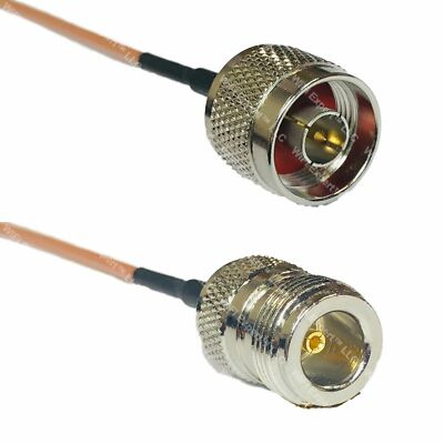 N/A BNC Maschio A BNC Maschio Cavo Coassiale Ad Angolo Retto RG316 RF Cavo Coassiale 1,5 Piedi - Foto 5