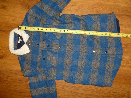Cat & Jack Boys Button-Up Shirt Jacket 12/14 L - Picture 5 of 9