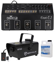 Chauvet DJ Foot C-2 36-Channel DMX Foot Controller w/MIDI Input w/Display Fogger