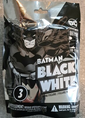 Batman Black & White Serie 3 Miniatur - Sammlerstück von Kult-Künstlern