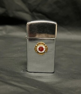 Classic Zippo Lighter Slim *Int'l Association of Fire Firefighters* Stamped / /