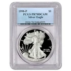 1998-P American Proof Silver Eagle one dollar Coin PCGS PR70 DCAM SKU 3
