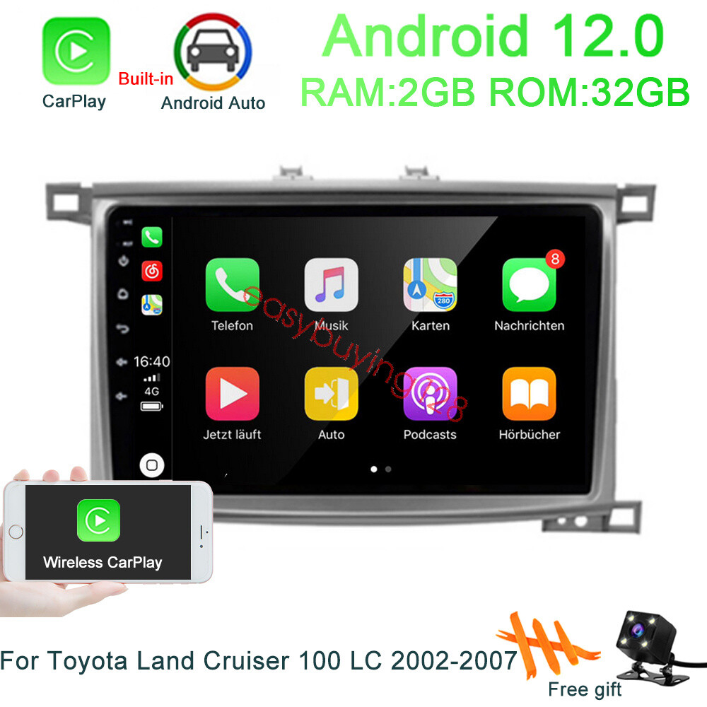 Apple - 専用‼︎ For Toyota Land Cruiser 100 Apple CarPlay Android 13 Car