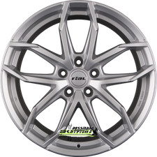 Rial Lucca polar-silber 8x19 ET33 - LK5/110 ML65.1 Felge Alu