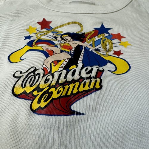 Hanna Andersson Wonder Woman Short John Organic Cotton Pajama Boy Girl Kid 110 5 - Picture 3 of 9