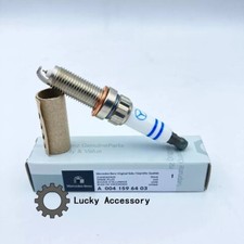 6Pcs Iridium Spark Plug A0041596403 Fit For E350 V6 3.5L 2012-2016