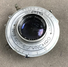 Kodak Commercial Ektar f:6.3 8 1/2  Et148 L in ILEX No. 3 Acme Synchro Shutter