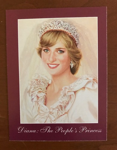 Princess Diana The Peoples Princess Queen Of Our Hearts Bradford Exchange Card Ebay