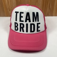 Team Bride Hat Womens Adjustable Snapbacks Trucker Baseball Cap OneSize Fits All