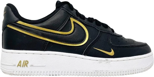 Nike Air Force 1 '07 LV8 Metallic Swoosh Pack - Black