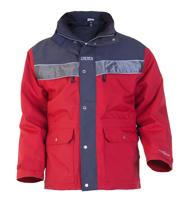 Kiel Sns Waterproof Parka Red/Grey Size XXL - Image 3