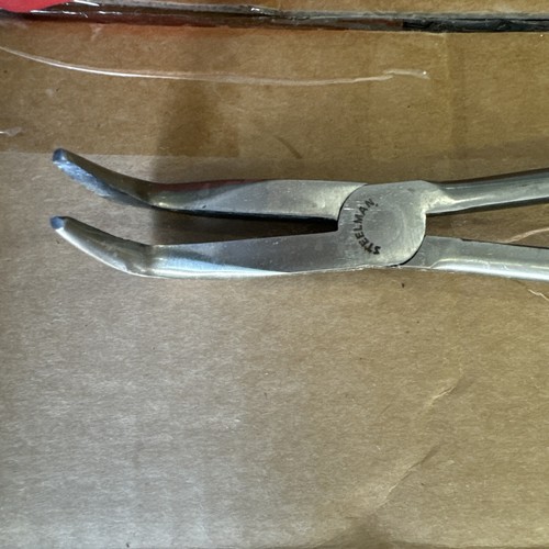 Steelman 11" Bent Angle Needle Nose Pliers - 11” Gripper Pliers-BRAND NEW SET - Picture 2 of 3