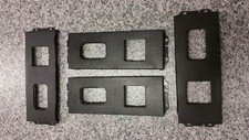 MAZDA MX5 SWITCH BLANK PANEL - FITS UNDER RADIO EUNOS (MK1 1989 - 97)