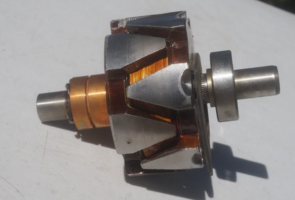 Nuevo de Lote Antiguo Ford Thunderbird 1963 1964 Alternador Rotor y Cojinete Original Fabricante Original Autolite Foto 3 de 4