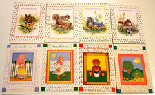 Lot of 12 Happy Birthday Greeting Cards With Envelopes - NEW XX
