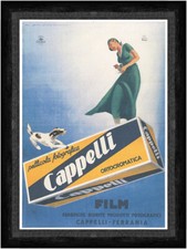 CAPPELLI Film Fototechnik Italien Ortocromatica Plakat  Faks_Werbung 359