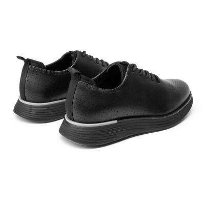 Men's Dress Sneakers Oxfords Breathable Casual Formal Business Shoes-Black | eBay Men's Dress Sneakers Oxfords Breathable Casual Formal Business Shoes-Black | eBay
