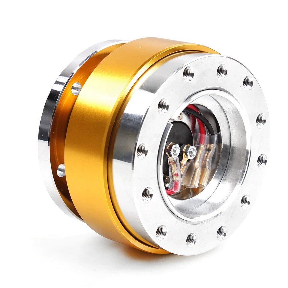 Gold Quick Release + Hub Adapter Boss For Mazda MIATA 323 626 B2200 B2000 MX5 - Изображение 4 из 4