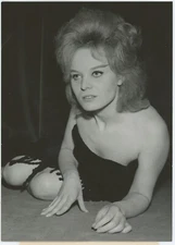 Cinema. The Actress Sylvia Pascal. Actress. 1963.