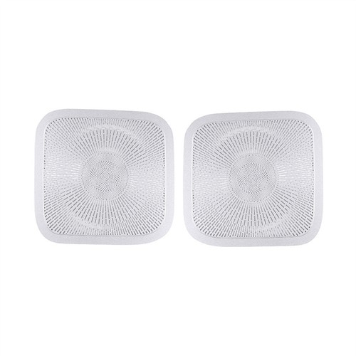 For Ford Maverick 2022-2023 Interior Front Door Speaker Net Cover Steel Silver×2 - Picture 6 of 12