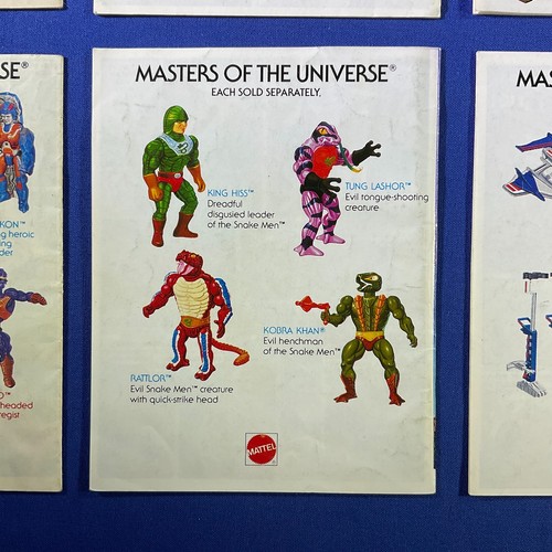 Masters Of The Universe 1985 Vintage Mini-Comic Book Lot of 6 MOTU Mattel - Picture 13 of 19