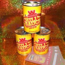 WIENERSCHNITZEL CHILI SAUCE 3 CANS secret recipe limited edition NEW 15 OZ Can