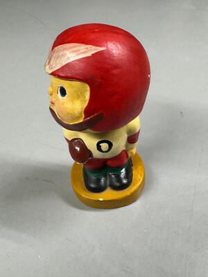 Vintage 1960s Dee Bee Co Football Bobble Head - *Needs Correction*