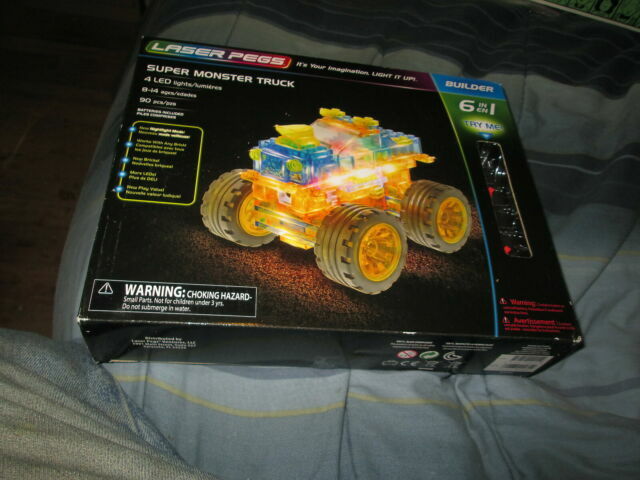 laser pegs super monster truck
