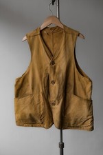 1930 40  s  RED HEAD  Half Moon Game Pocket Hunting Vest