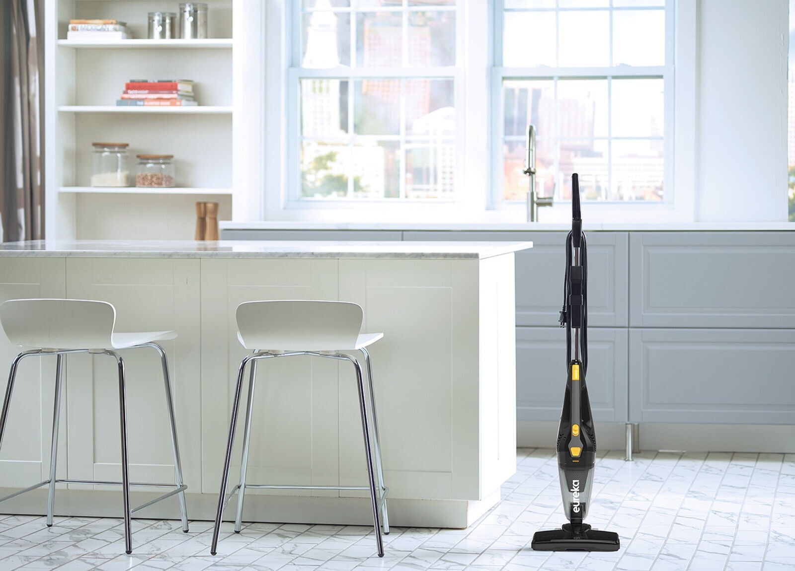 Eureka NES210 Blaze 3in1 Swivel Lightweight Stick Vacuum Cleaner Dark