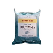 Burts Bees Cooling Body Wipes With Eucalyptus Cleanse  Deodorize DISCONTINUED