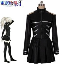 Anime Movie Tokyo Ghoul Kaneki Ken Girl Uniforms Female Ken Kaneki Cosplay