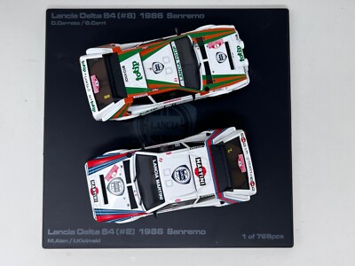 早割シーズン券 S4 Delta Lancia Racing HPI 1/43 1986 (e39 #8052 Set SanRemo hpi・racing