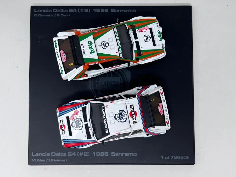 1/43 HPI Racing Lancia Delta S4 1986 SanRemo Set #8052 (e39) - Image 3 of 4