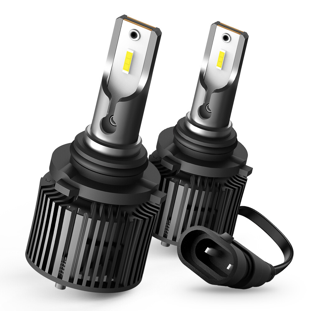 9006 HB4 LED Headlights High Low Beam Bulbs Super Bright 6500K Combo Pack 2/4Pcs