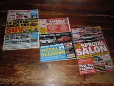 A VOIR !!! LOT 3 ANCIENS MAGAZINES " AUTO PLUS " 2018
