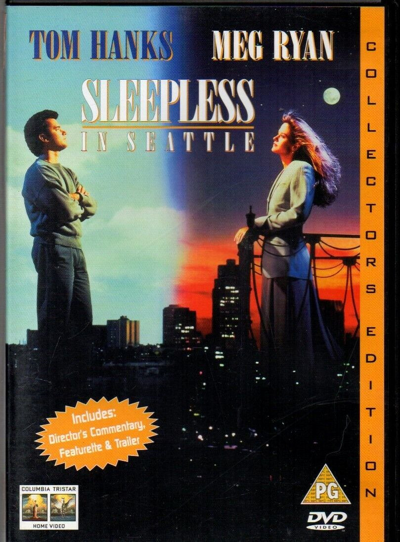 Sleepless in Seattle DVD (1994) Tom Hanks FREE SHIPPING