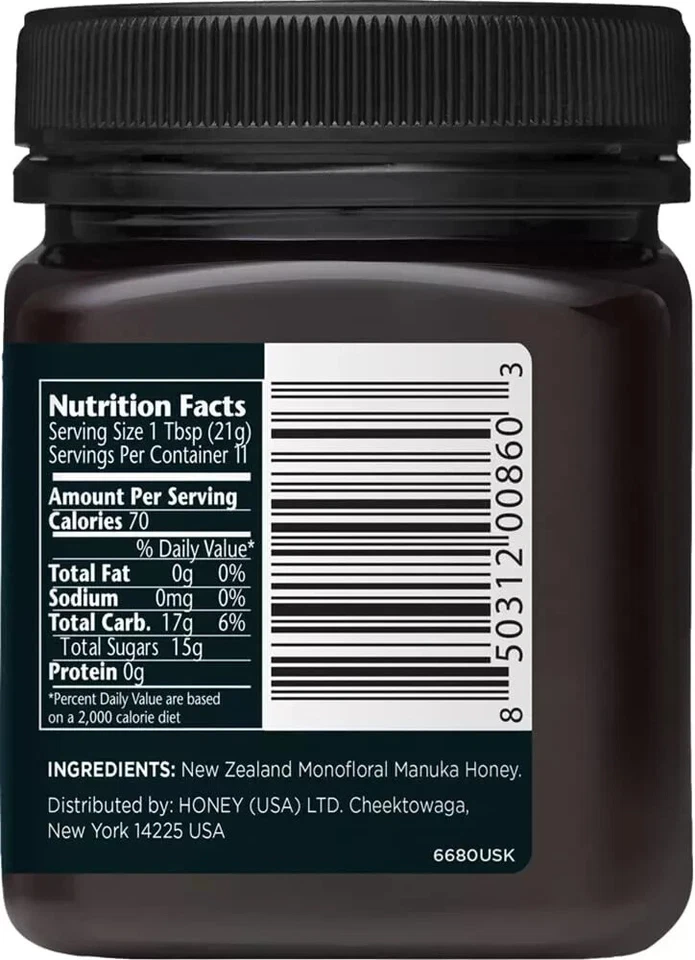 - MGO 725+ Manuka Honey Monofloral 100% Pure New Zealand Honey 250g 10/2026 - Image 4 of 4