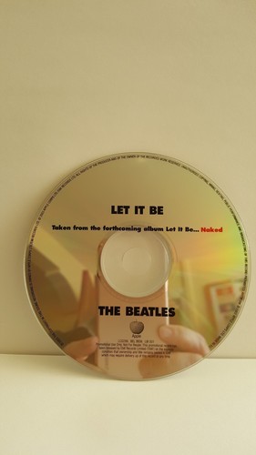 VERY RARE UK CD PROMO OF... "LET IT BE" ...PROMO BY THE BEATLES - Bild 2 von 3