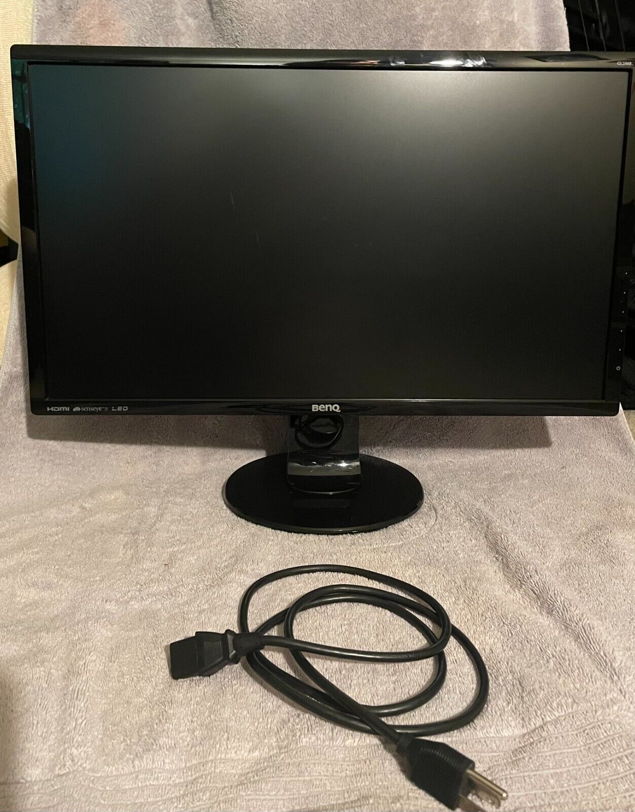 Benq GL2460-B Monitor  Stylish Monitor with Eye-care Technology