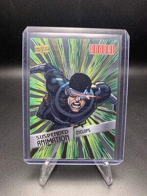 23-24 Upper Deck Marvel Annual - CYCLOPS #28 Suspended Animation CLEAR 311/399