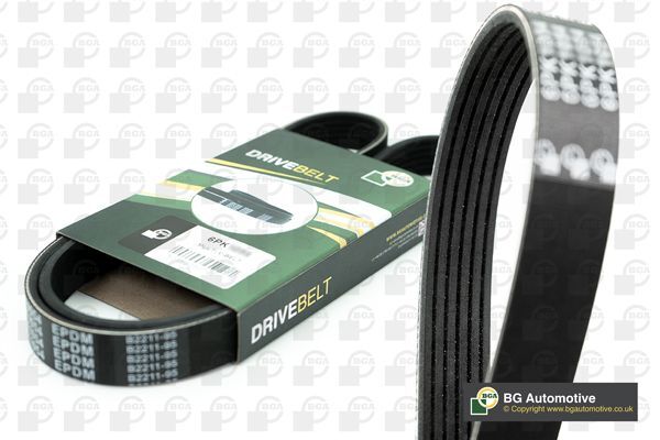 deci ベルト　s ovy BESTORQ 260J6 Rubber V-Belt, V-Ribbed Belt Black, 26