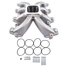 Single Plane Carb Intake Manifold 300-132 For Ls1 Ls2 Ls6 V8 5.7l 350 2500-7000